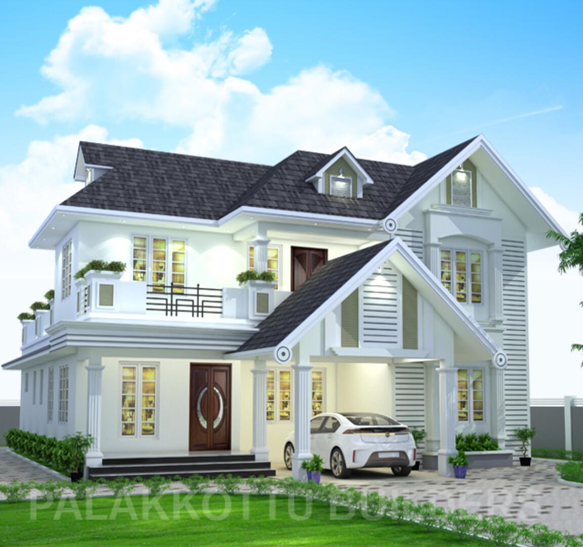 Exterior Designs - Palakottu Builders